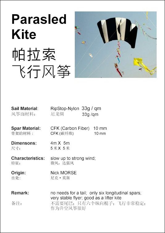 Parasled (2004-
                  FuYanShan)