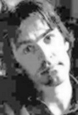 Tom
                  KRISTENSEN (woodcut,self portrait)