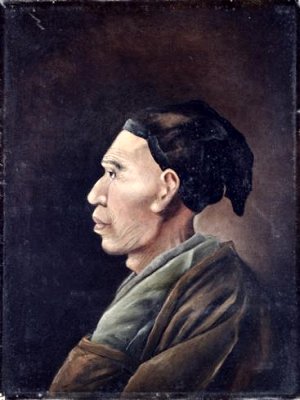 SHIBA Kokan, posthumous portrait byT AKAHASHI
                      Yuichi