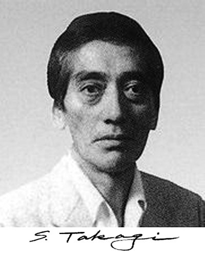 TAKAGI Shiro,
                    undated Signature