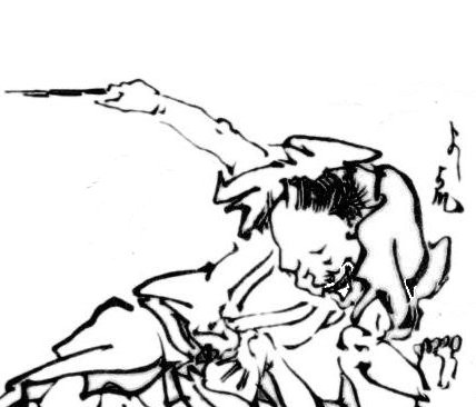 YOSHITORA, fighting with a Sharp Pencil