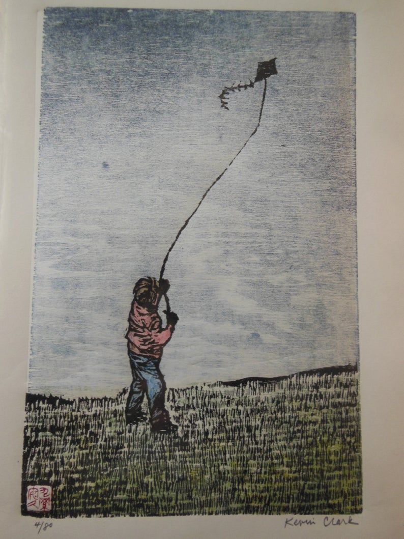 Kevin CLARK, "Boy and Kite"