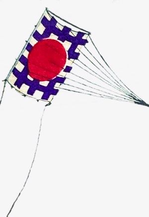 Variation of
                  Flag of Japan Kite