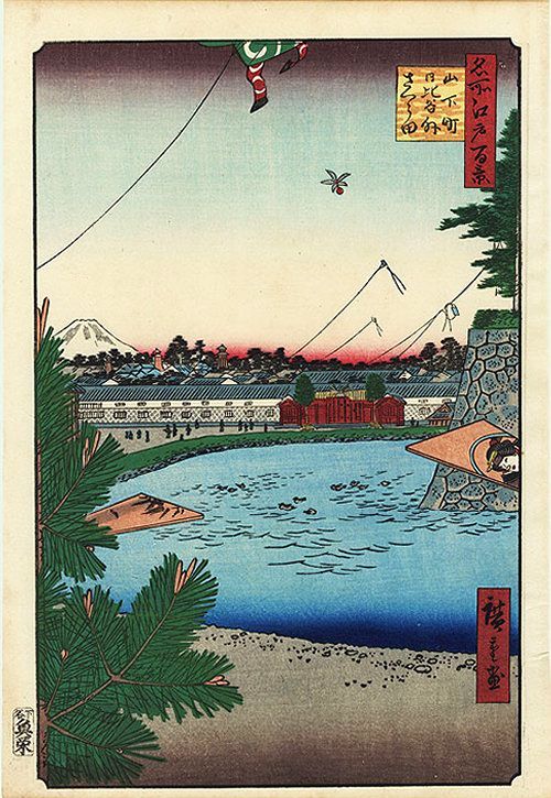 Hibiya and Soto-Sakurada from Yamashita-cho ("Benkei
Moat")
