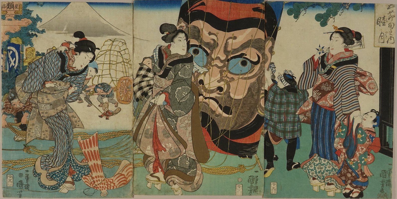 KUNIYOSHI, "MUTSUKI" (First Month)