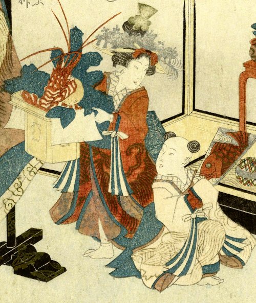 Oiran and her Kamuro