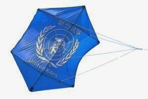 Sanjo Rokaku
                  in Standard measurements; United Kites Team Logo Kite