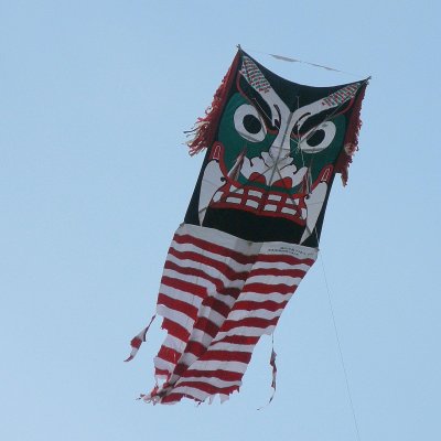 Oniyozo Kite in the
                    Mishima Sky