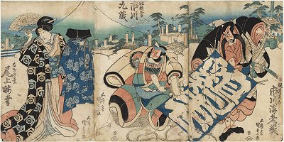 Kunisada / Toyokuni III (1786 - 1864)
Tale of the Soga Brothers